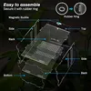 Acrylic Transparent Reptile Terrarium Habitat Breeding Box Reptiles Cage Nano Arboreal Tarantula Enclosure Dearded Dragon Supply 4