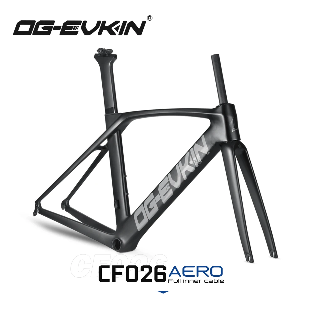Ogevkin Cf026 Aero Carbon Road Frame Internal Cable Routing Bicycle