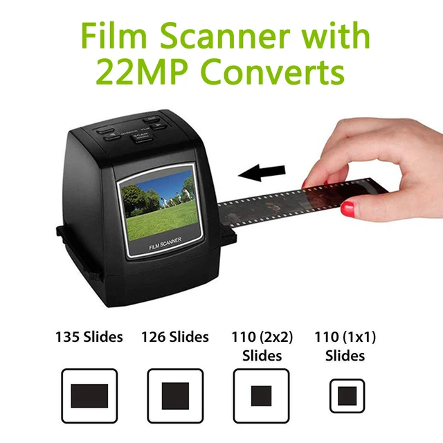 Convertisseur numériseur 8 mm et Super 8 films, scanner convertit