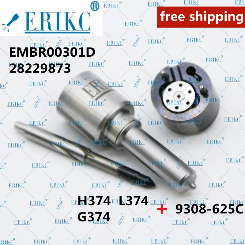 

ERIKC Бесплатная доставка Евро 5 сопло H374 G374 клапан 9308-625C комплекты для ремонта капитального ремонта 7135-583 подходит для 28229873 / 0301D / A6710170121