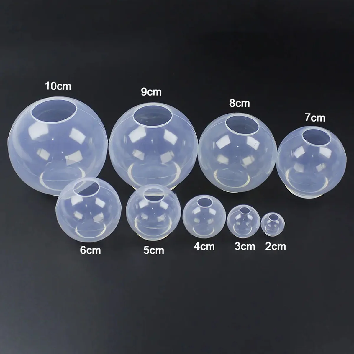 3D Planet Ball Silicone Mold 1