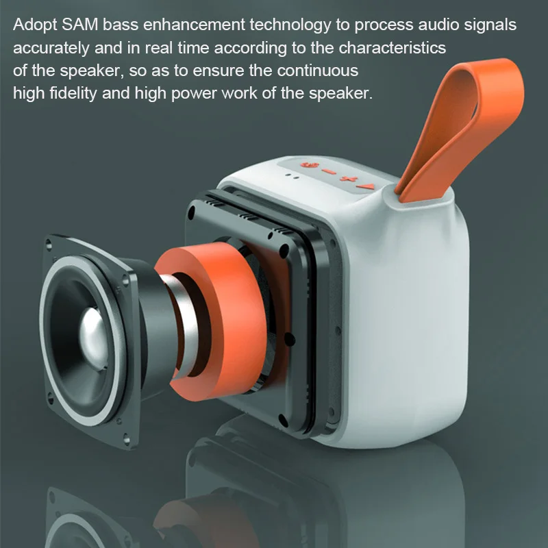 XDOBO 12W Mini Portable Bluetooth Speaker Prince 1995 II Outdoor Waterproof Wireless Subwoofer HIFI and High Volume Soundbox