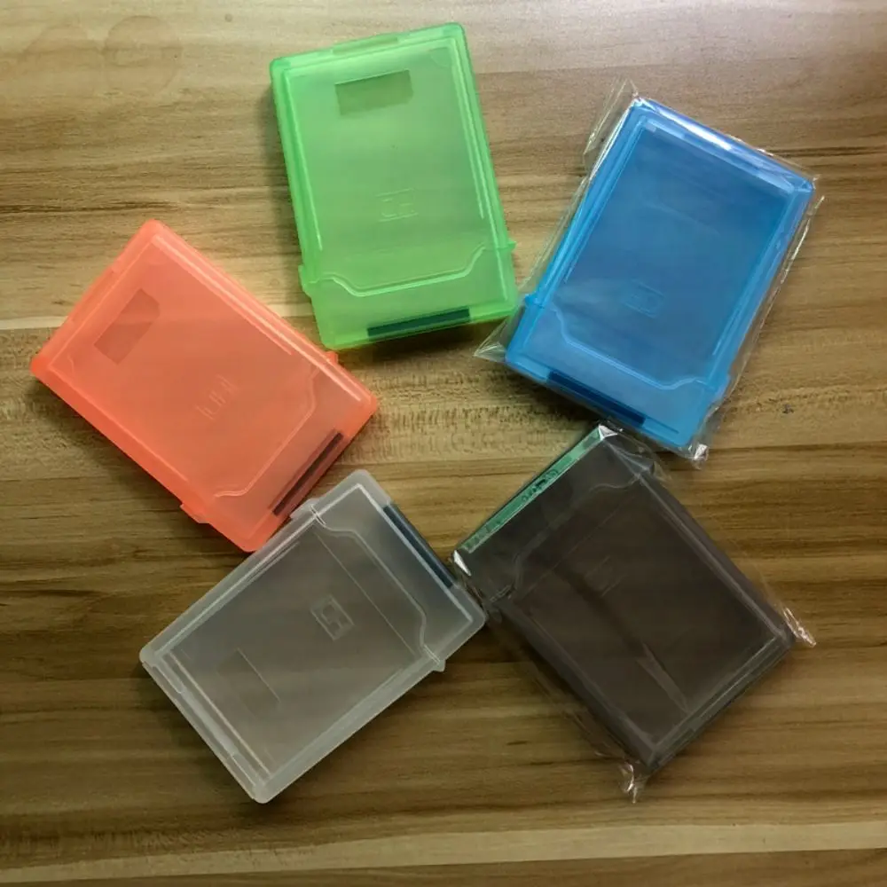 

1Pc Buckle Design 2.5 Inch HDD Case Hard Disk Drive Storage Box Not Easily Broken Drive Protection Storage Box Protective Cover