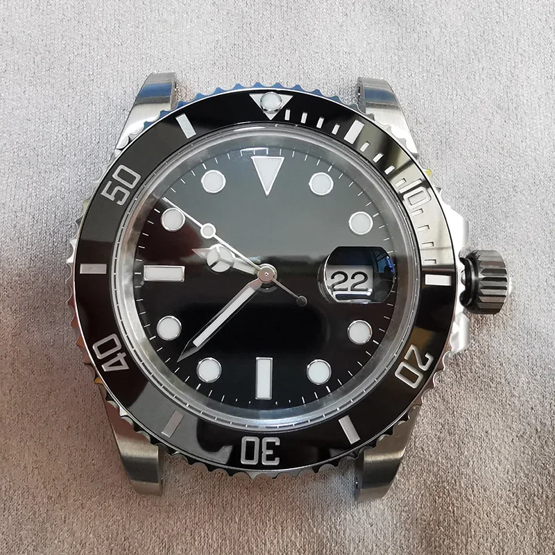 Per Vsf 904L Cassa Dell'Orologio, Bracciale, Quadrante, Lancette, 3235 Set Di Montaggio Del Movimento Per Submariner 41Mm 126610Ln