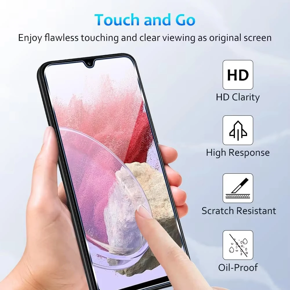 Premium Full Cover HD Screen Protector - Pack of 1-5,