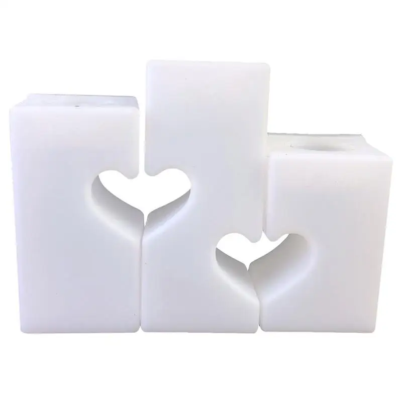 

Heart Candle Holder Mold Heart Shaped Tealight Candle Holder Silicone Molds Safe And Flexible Silicone Candle Holder Heart