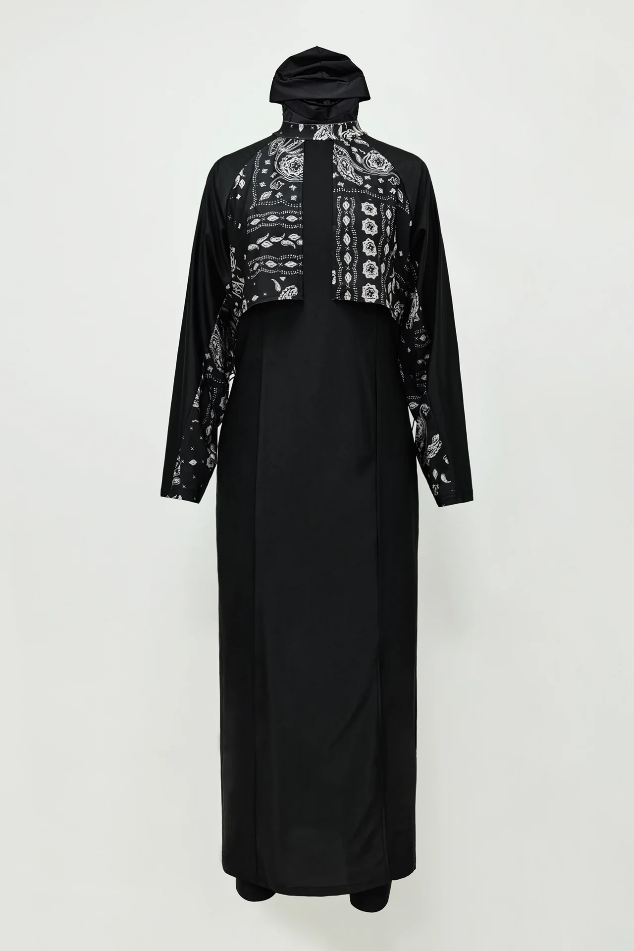 Islamic Women Muslim Swimwear 3 Piece Long Dress and Pants Burkini Swimsuit Modest Swim Surf Wear Sport Full Suit Sets