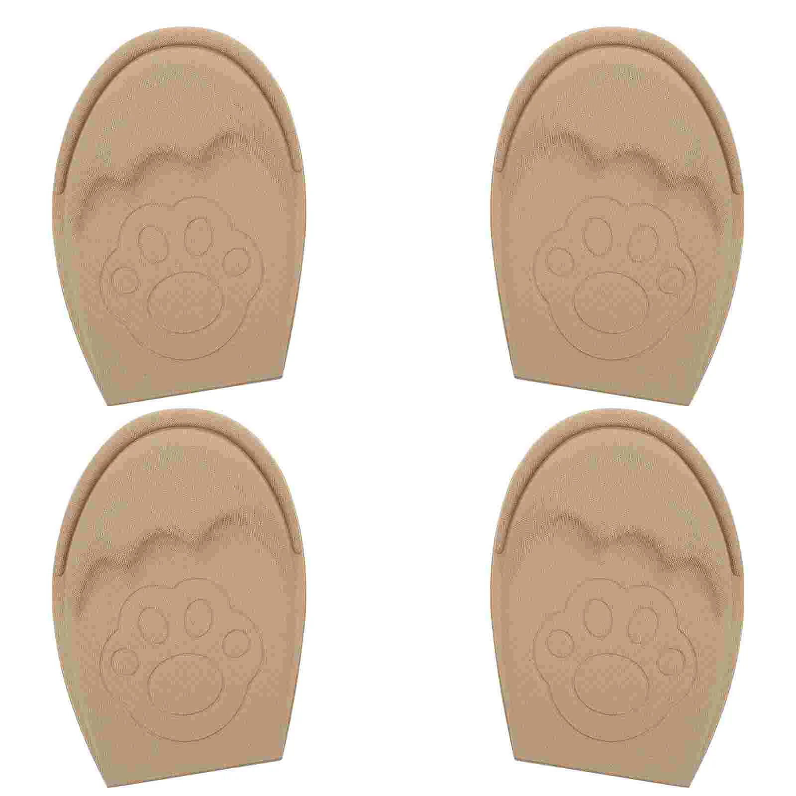 

2 Pairs Shoe Inserts Anti Drop Heel Half Size Pad Shoe Cushion Insole Womens Heels Sponge Foot Pain Women's