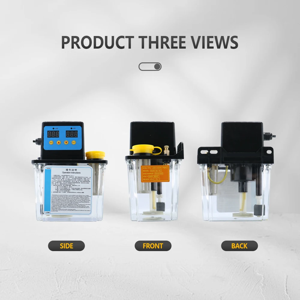 1L 2L DCR-50/1C Electromagnetic Oil Pump Gauges CNC Electromagnetic Flow 50ml/min Volt 220V 50Hz