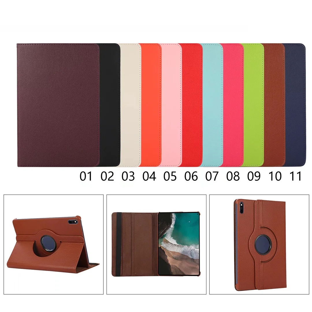 

For Huawei Mate Pad MatePad 11 10.4 Pro 10.8 inch Case 360 Rotating Cover Multi-Angle Stand Folding Leather Tablet Shell Funda