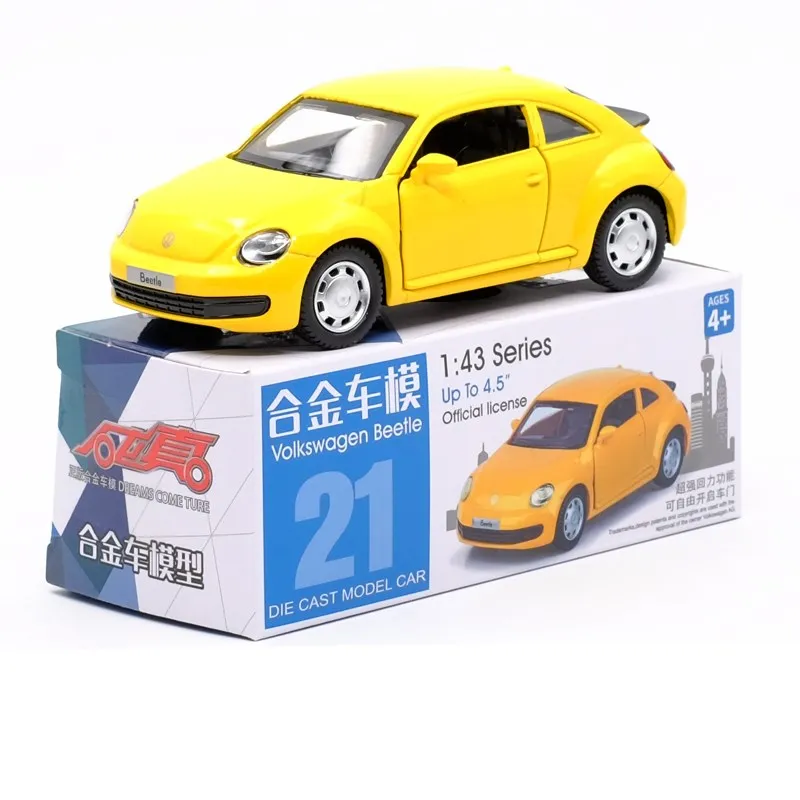 VW New Beetle-Yellow