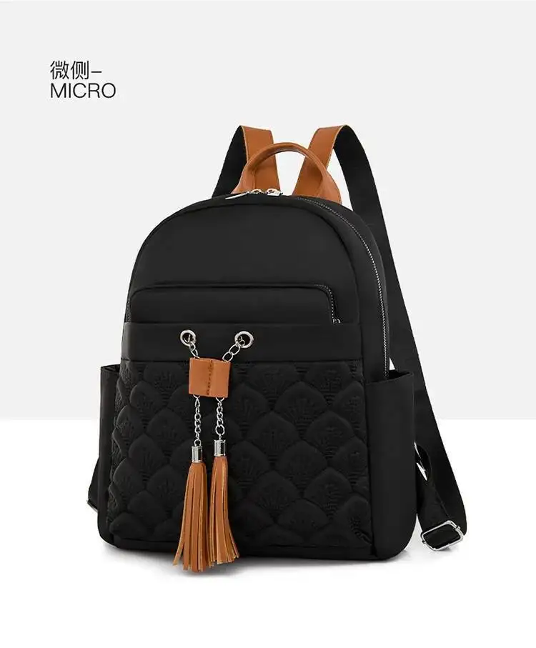 Gute Qualität Doppel Schulter Frauen Taschen Ins Taschen Im Angebot Mode Luxus Tasche Trendy Künstlerischen Nationalen Stil Beliebte Rucksack – Detail 7