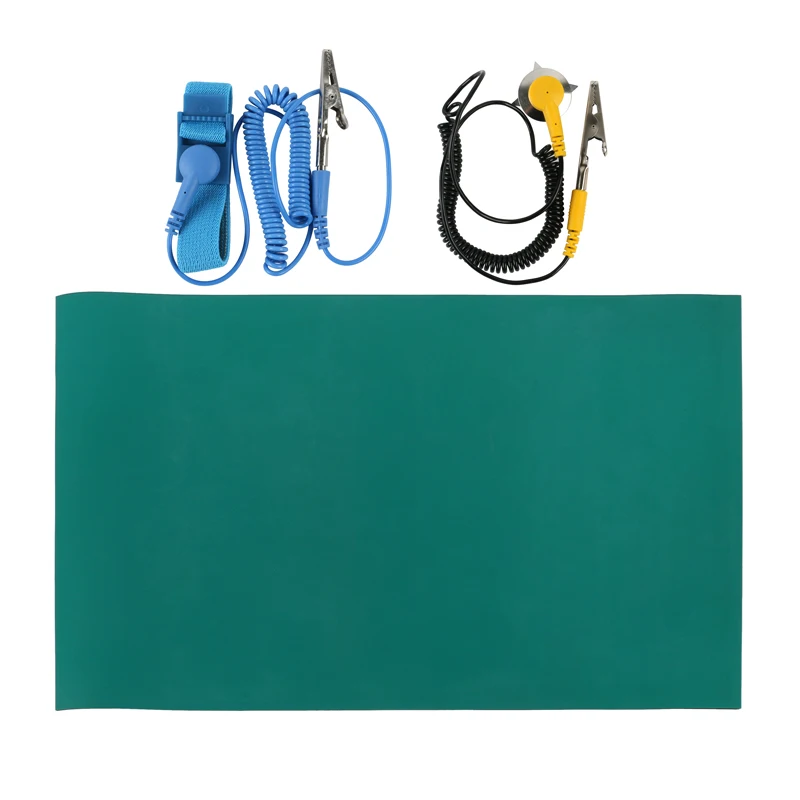 Anti-Static Mat 400*300*2mm Antistatic Blanket ESD For Repair Work Ground Wire Wrist | Инструменты
