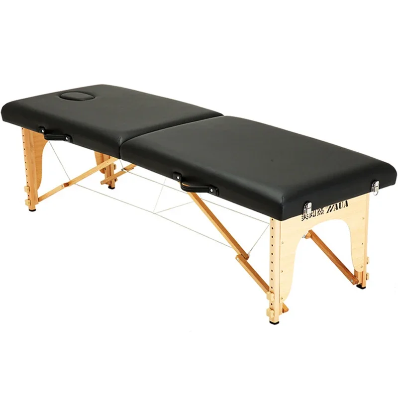 

Portable Wooden Folding Massage Bed Tattoo Lash Face Massage Table Ear Cleaning Adjust Camilla Masaje Salon Furniture Fold