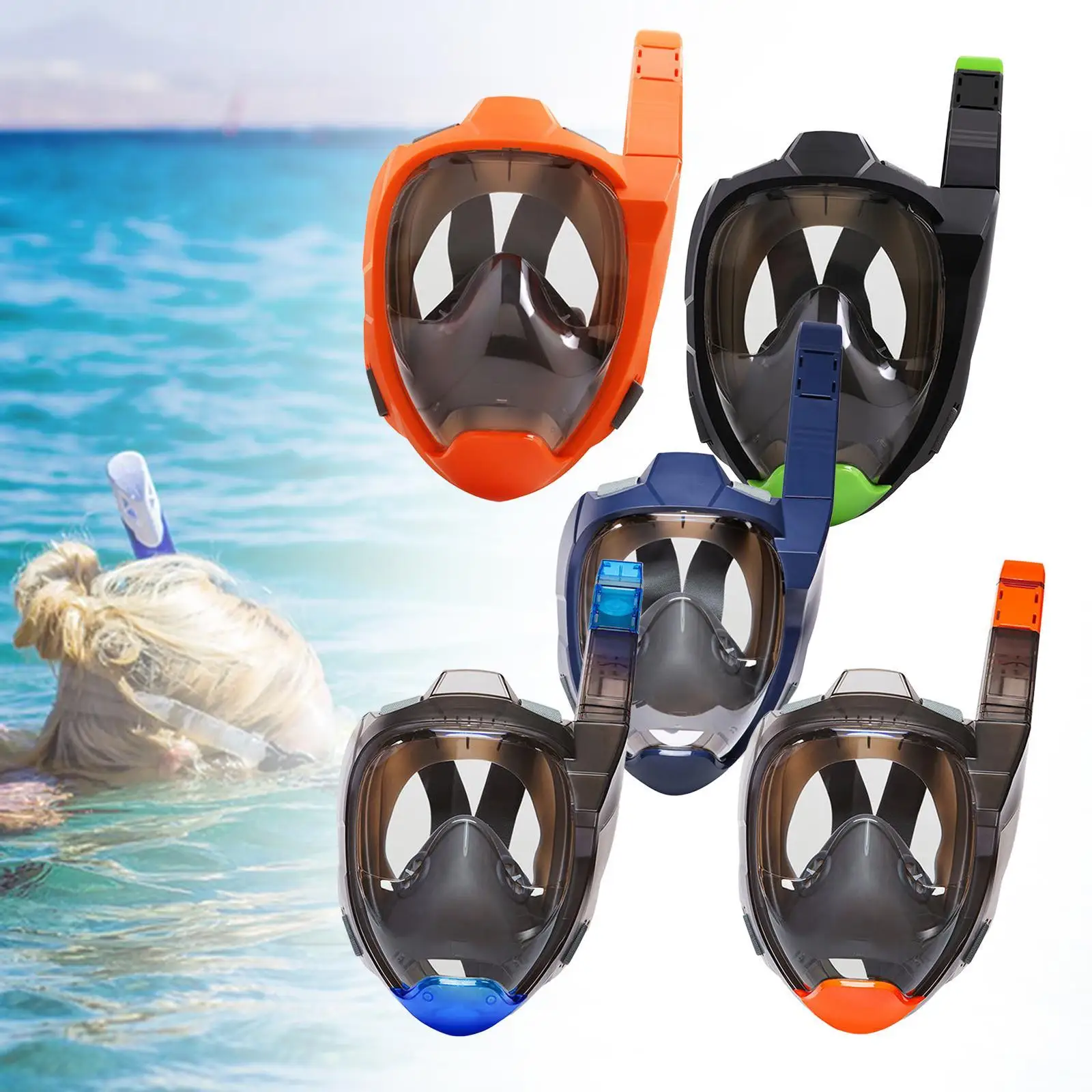 Diving Mask Lightweight Underwater Accessories Portable Diving Goggles Swimming Goggles Professional Anti Fog Swimming Mask