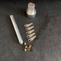 7pcs/Set Metal Fixing Base & Install Punch & Sheet Plate Rivets Set For Zippo Zorro Kerosene Lighter DIY Repair Tool Accessories 1