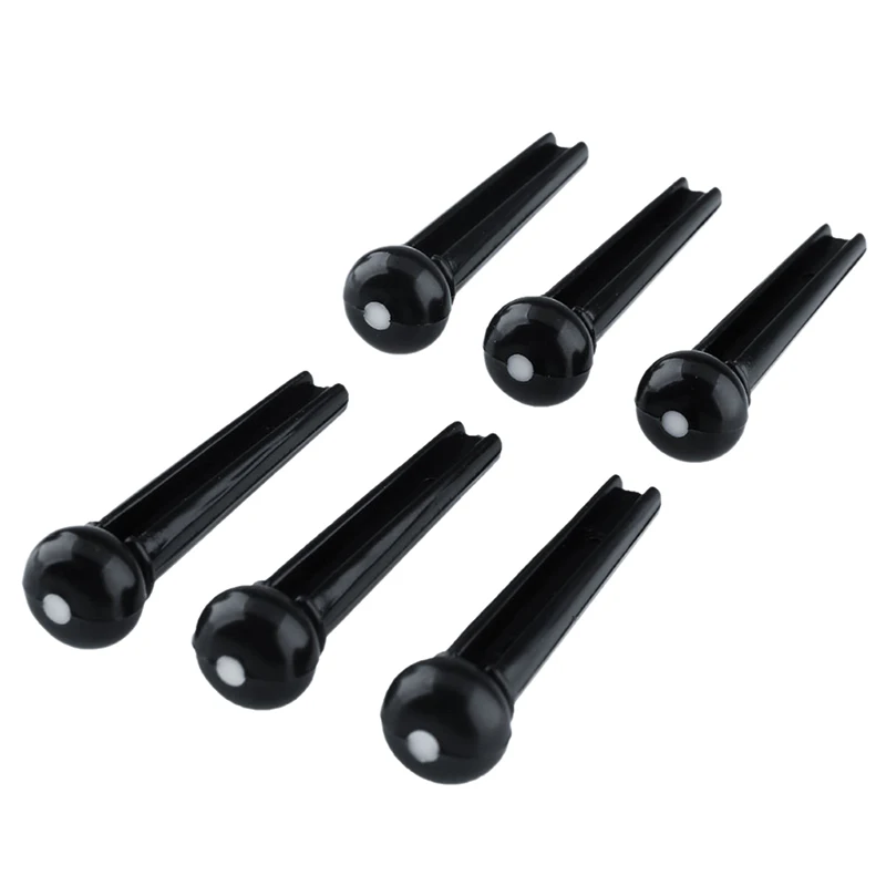 Guitar Bridge Pins 6 Pcs Acoustic Guitar Accessories