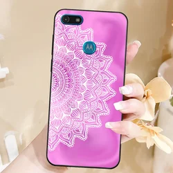 Marble Shockproof TPU Soft Silicone Phone Case - Premium Protective Cover and Bumper for Moto E6 Play (B0751)