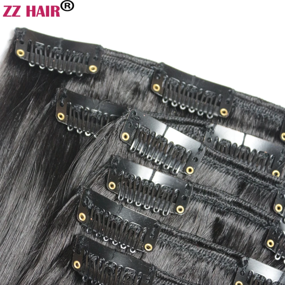 ZZHAIR 100%  θ ͽټ, ü  ߷ ƮƮ Ŭ, 16 ġ-26 ġ, 7  Ʈ, 160g-180g
