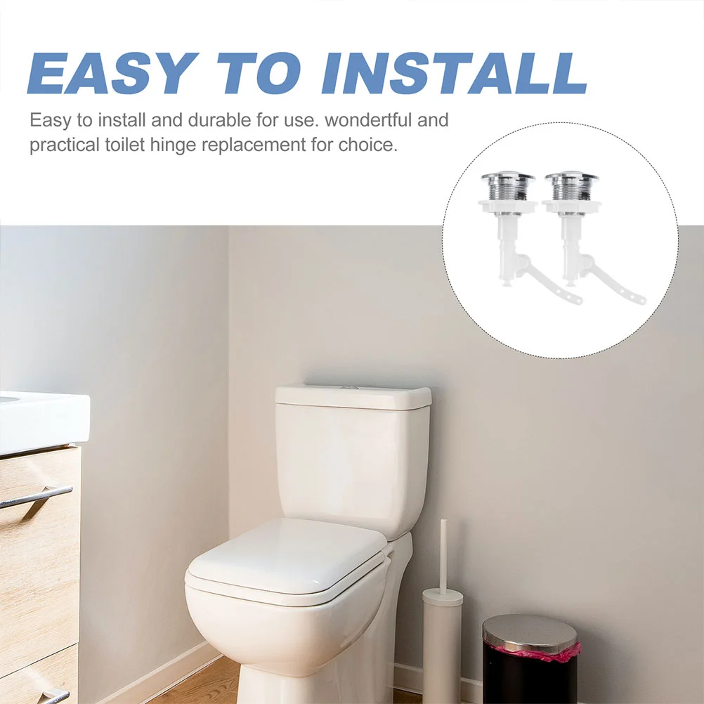Toilet flush button Toilet Water Tank Push Buttons Sturdy Push Button Rod Closestool Tank