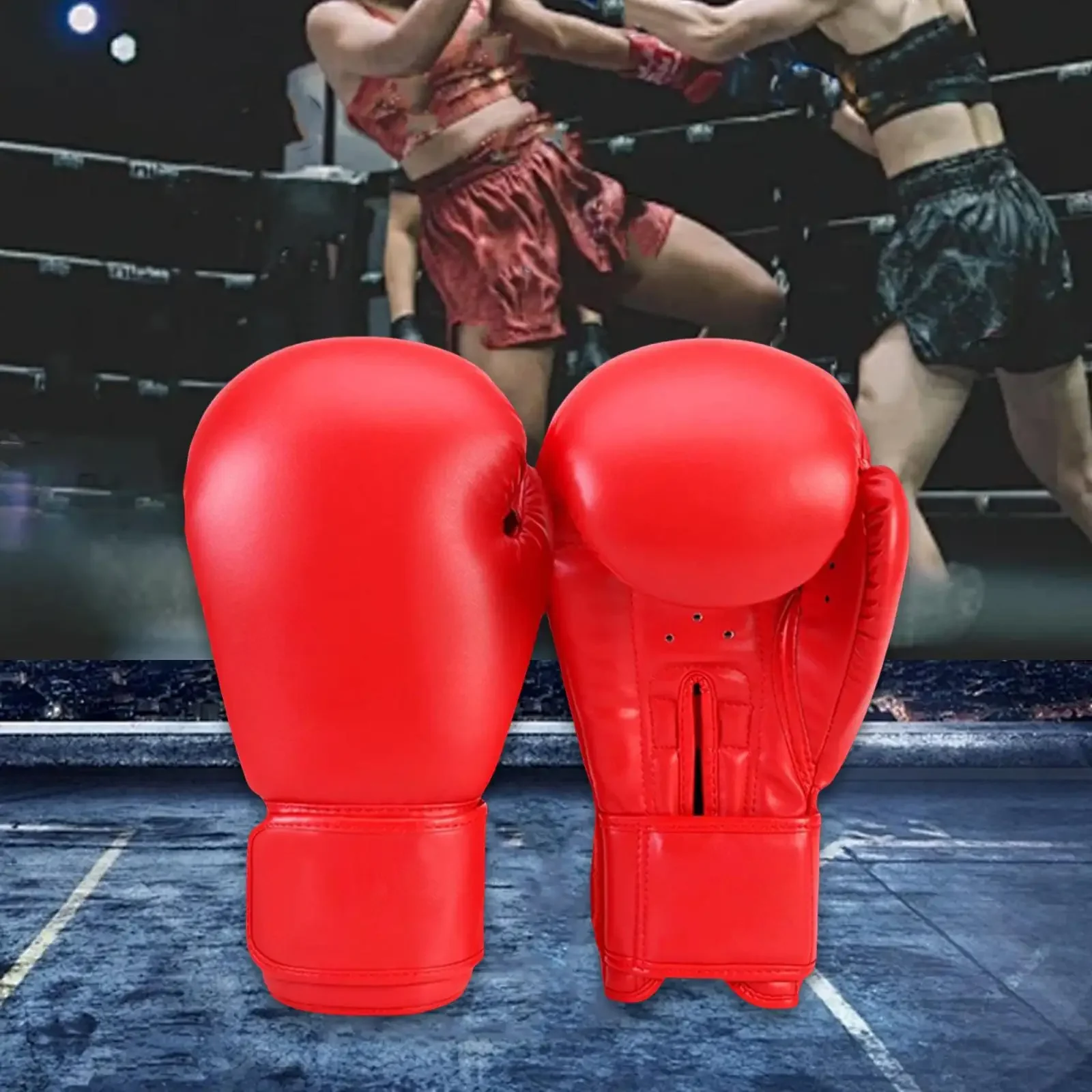 Adult Boxing Gloves Ventilation PU Leather Punching Bag Focus Mitts for Taekwondo Sparring Fitness Muay Thai Fighting Sports