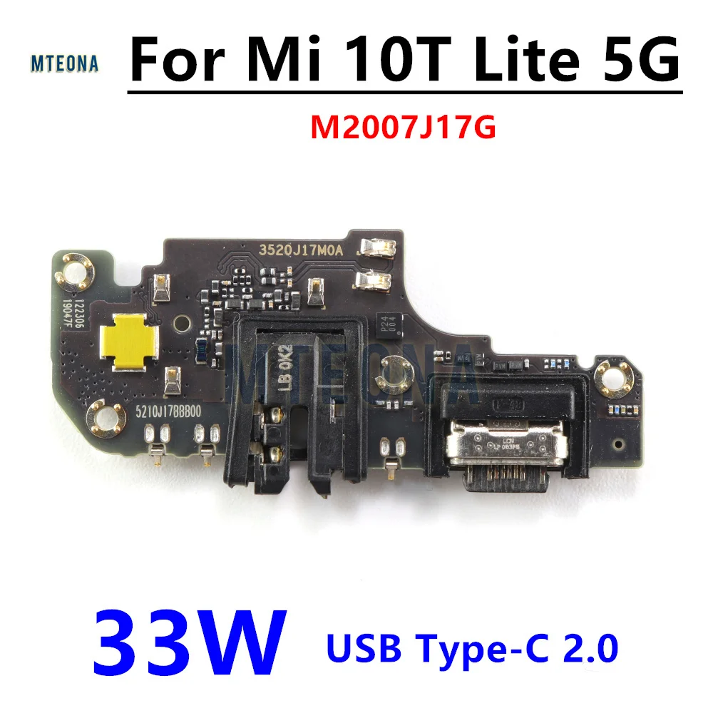 For Xiaomi Mi 10T Lite 5G USB Charging Port Dock Board 33W Fast