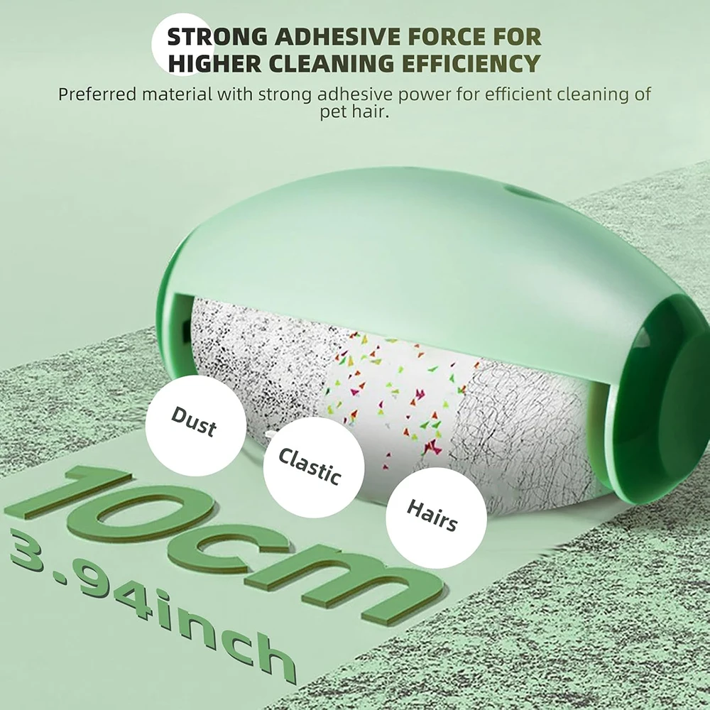 1 Household Portable Sticky, Washable, Reusable Mini Roller Brush Ball Suitable For Pet, Hair, Clothing And Other Cleaning