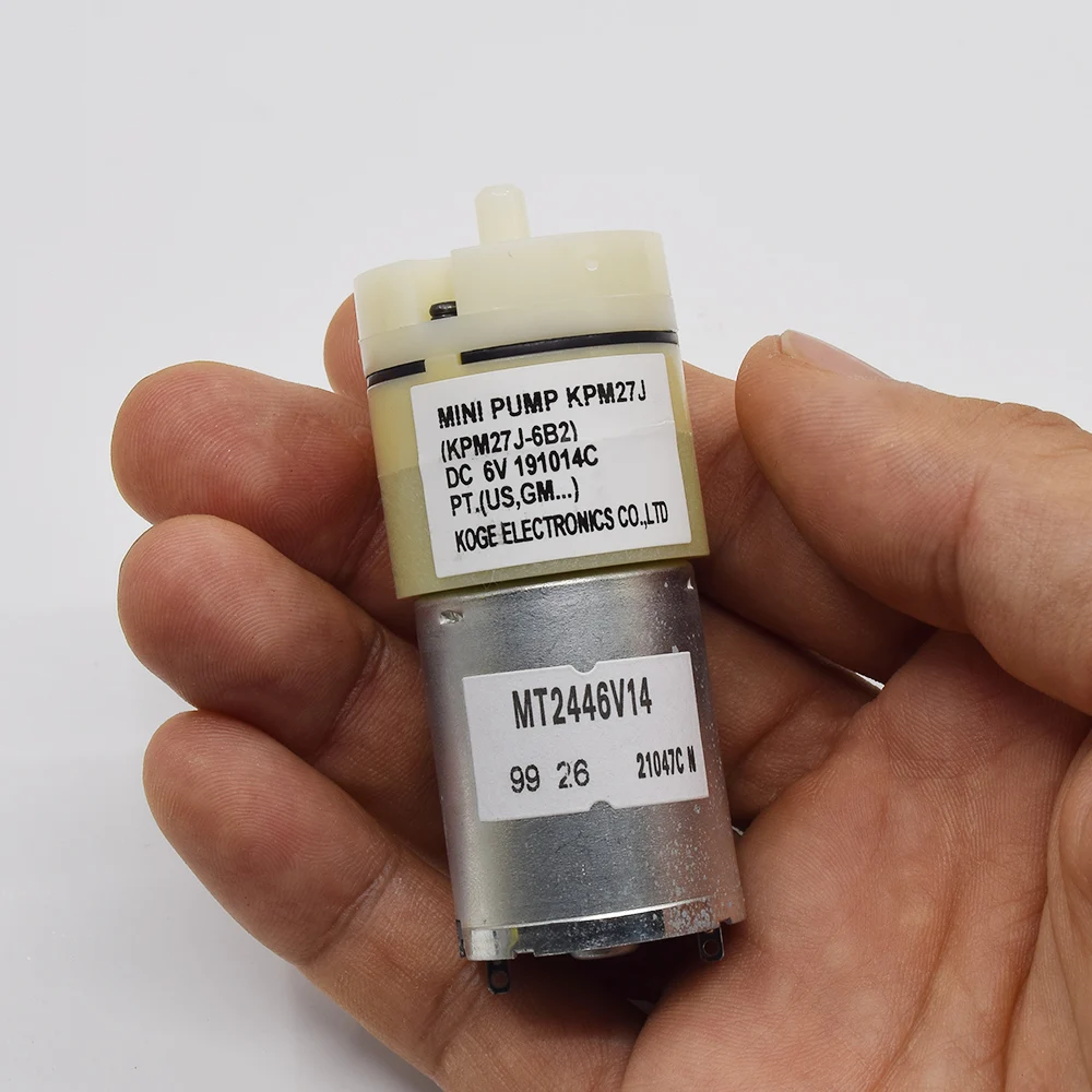 KOGE KPM27C/KPM27J/KPM27V Air Pump DC 5V 6V Mini 370 Motor Diaphragm Air Pump for Sphygmomanometer/ Aquarium Fish Tank 4