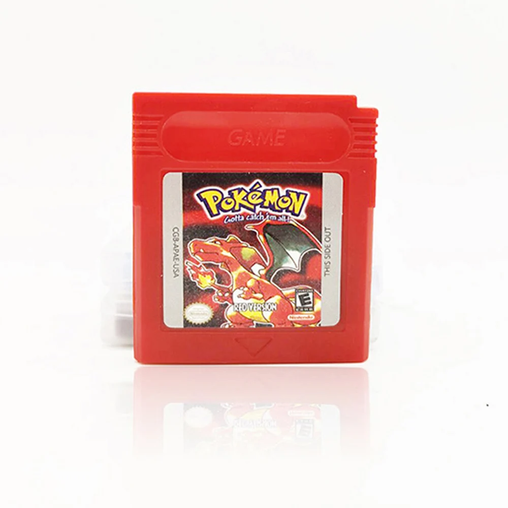 GBC Pokemon Series Game Cartridge 16-Bit Video Game Console Card Blue  Crystal Green Gold Red Silver Yellow English for GBC/GBA - AliExpress