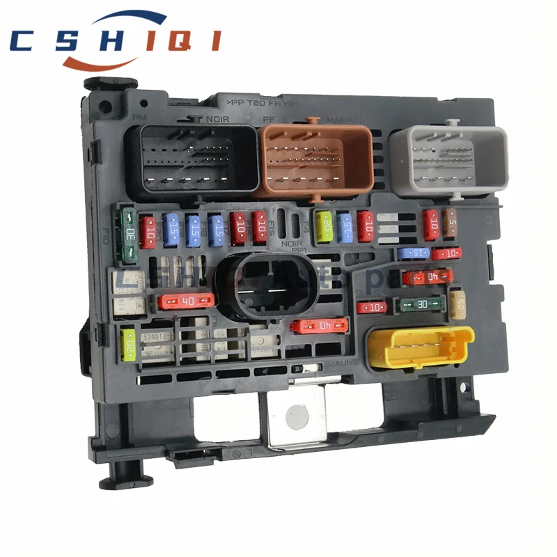 9809742780 Fuse Box Unit Assembly Under Bonnet BSM R01 R18 R02 R19 For Peugeot 3008 407 Citroen C4 PICCASO C5 2008- New