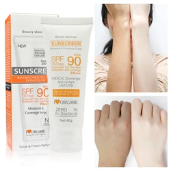 Facial Body Sunscreen Whitening Sun Cream Sunblock Skin Protective Cream Anti-Aging Oil-control Moisturizing SPF 90 NEW