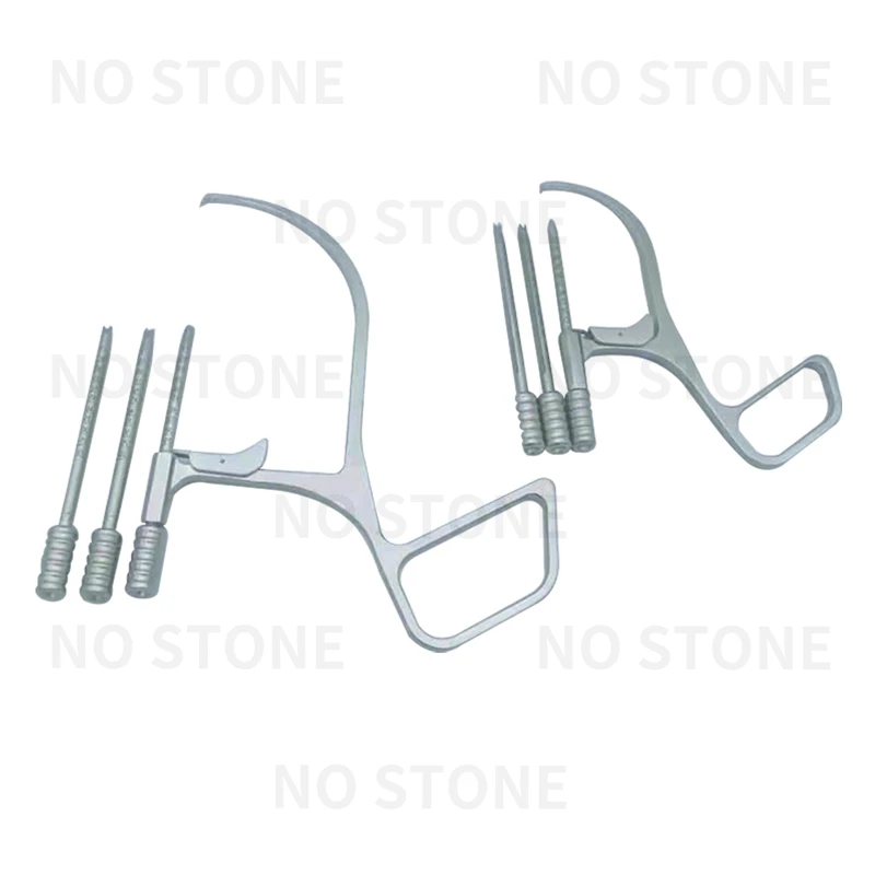 

Autoclavable Knee Cruciate Pet Orthopedic Instrument Stainless Steel Ligament Aimer Guide C-type K-wire Aiming Guide