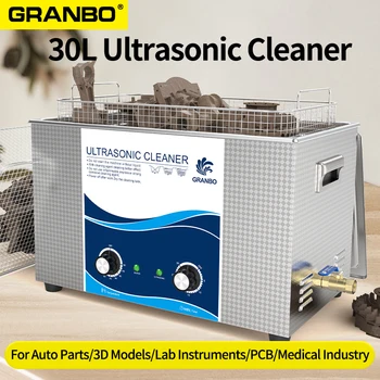 30L Ultrasonic Cleaner with Heated Washing 600W 720W 900W Ultrasonic Cleaning Machine Auto Parts Laboratory Bath Washer 1
