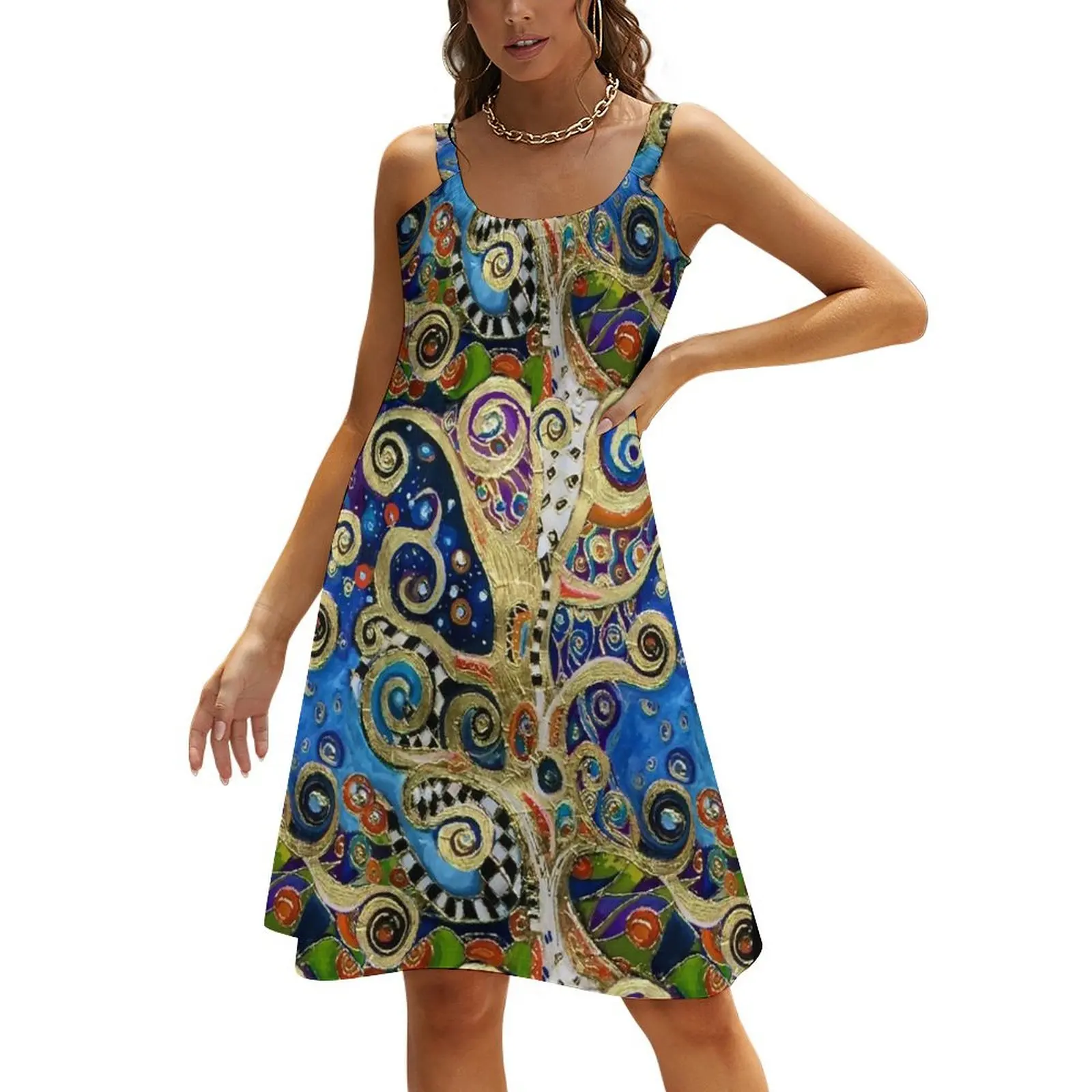 

The Changing Seasons of Klimt Beach Sling Skirt Female clothing woman dress beach outfits for women