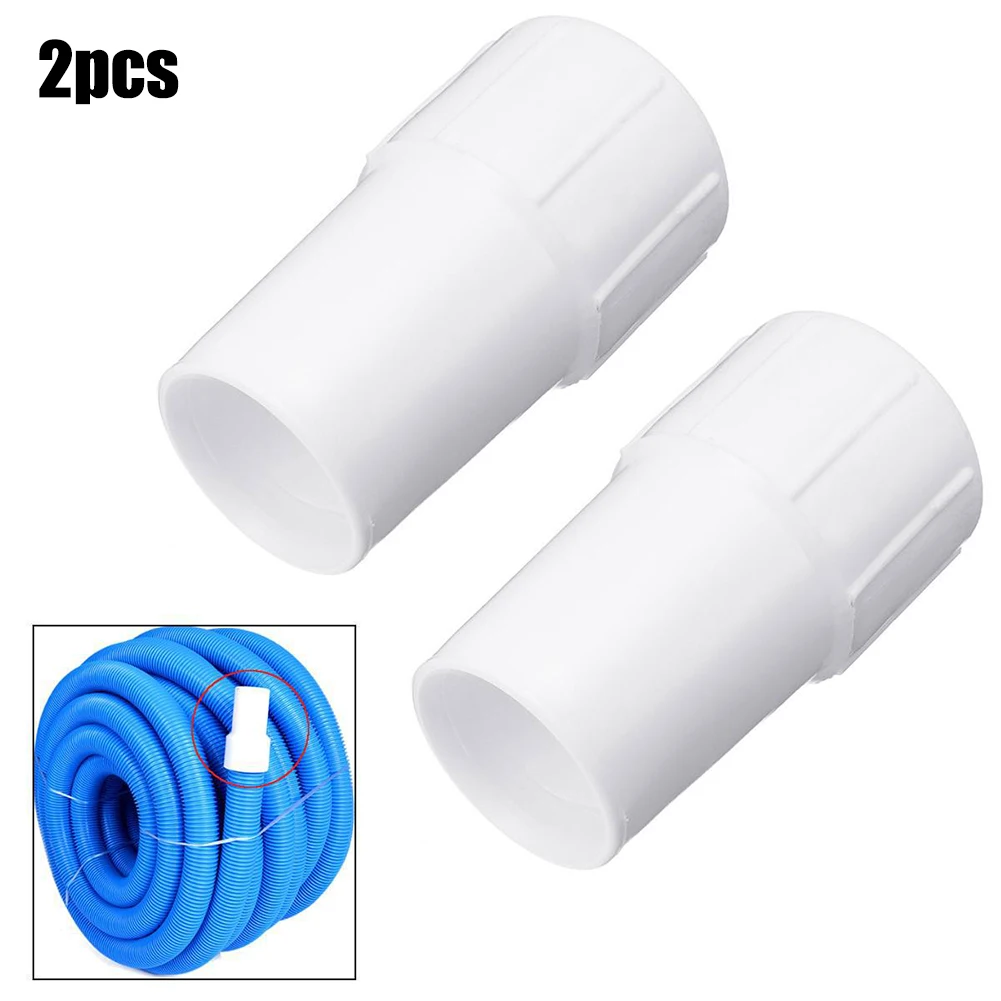 2pcs Swimming Pool Hose Connector Pool Hose End Cuff Left Hand For 38mm