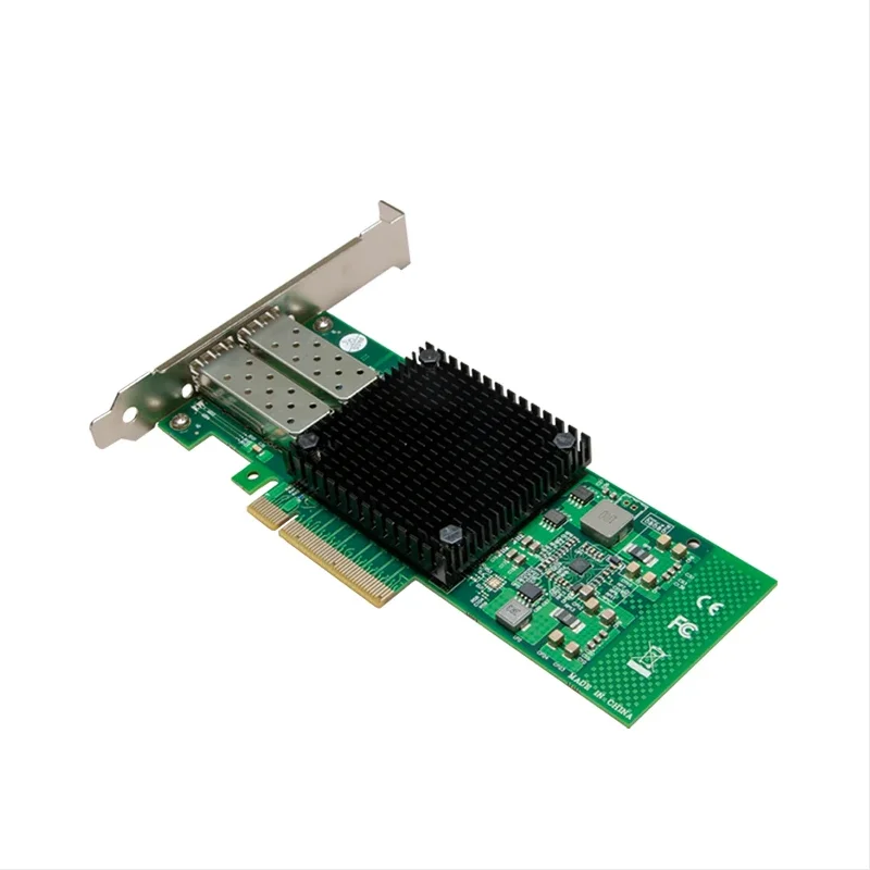 Scheda di rete Ethernet XikeStor 10 Gigabit PCIE X8 Chip di controllo principale Intel 82599 adattatore di rete a doppia porta SFP +