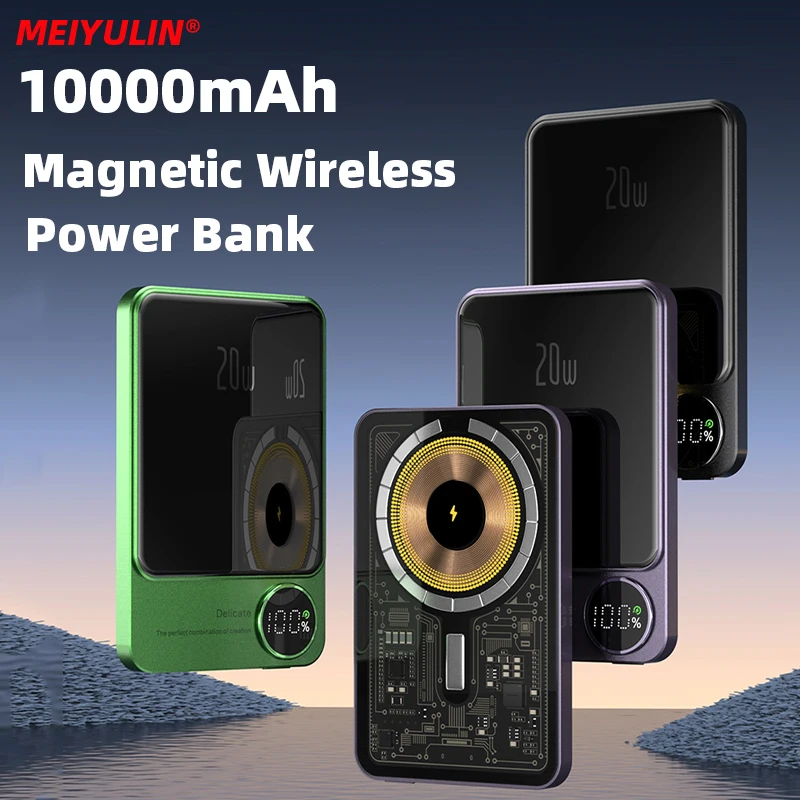

Портативный внешний аккумулятор, 10000 мАч, 20 Вт
