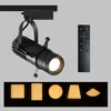 10W 20W 30W Dimmable Adjust Shape Graphics Cutting Light 2700K to 6500K Zoomable LED Track Light Painting LED Ceiling Spotlight 2