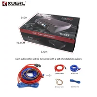 6*8 Inch Ultra-Thin Car Subwoofer RMS 200W Active High Power Pure Bass Car Speakers Installed Under The Seat Mini Upgraded Model - Image 6