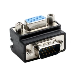 Elbow VGA male to VGA female VGA15 Female to male projector bends down 90 degrees to switch the display