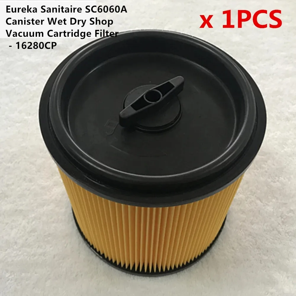 1pcsVacuumCartridgeFilterfitsforEurekaSanitaireSC6060ACanister