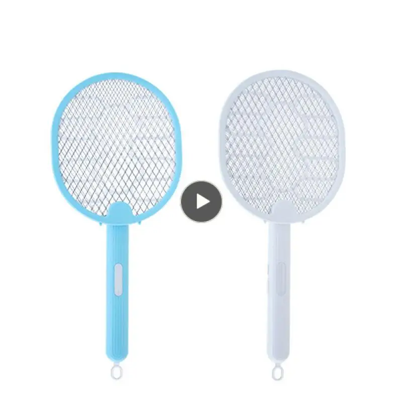 

In 1 Electric Mosquito Racket Rechargeable Usb Killer Anti Fly Mosquitoes Swatter LED Night Light Trap Bug Zapper Home Outdoor