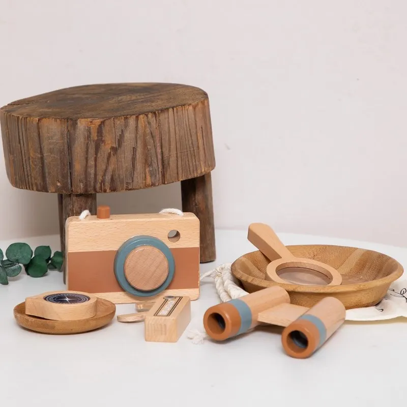 Outdoor Adventure Set Wooden Toys 5pcs