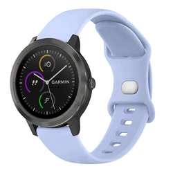 Premium 20mm Silicone Smartwatch Wristband Strap - Amazfit Bip S (Baby blue)