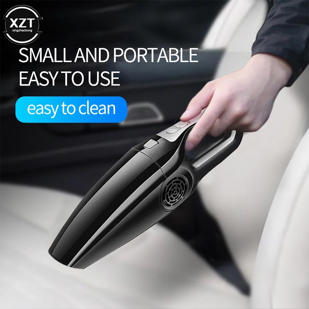 

120W 3600mbar Car Vacuum Cleaner High Suction For Car Wet And Dry dual-use Vacuum Cleaner Handheld 12V Mini Car Vacuum Cleaner