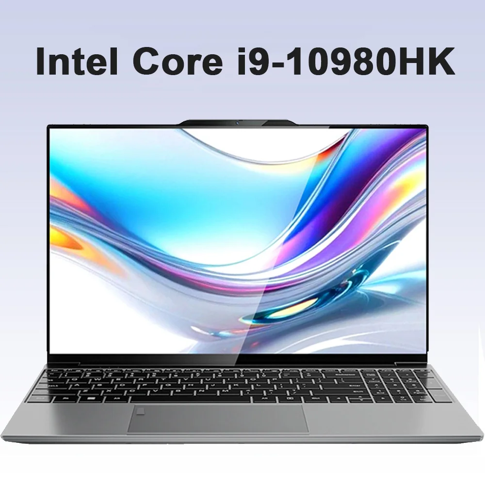 מחשב נייד למשחקים Xiaman 15.6 אינץ' Intel Core i9 10980HK מחשב גיימר 16GB RAM 1TB SSD Windows 11 מחשב נייד למשרד וללימודים