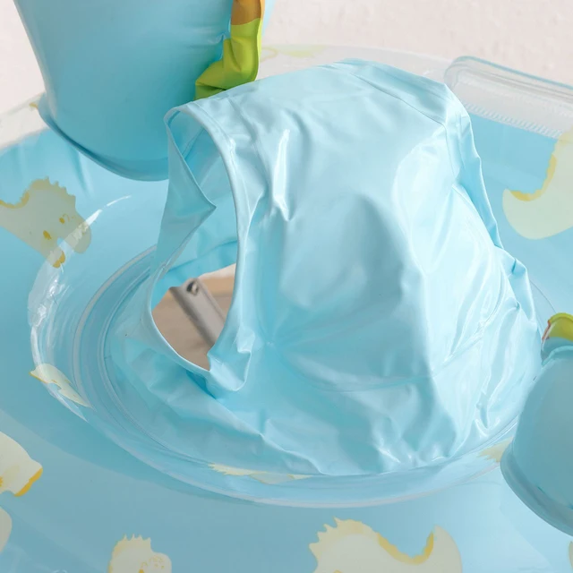 Dinosaur Inflatable Pool Swimming Ring Baby Infant Float Ring Water Seat Baby Toddler Poll Ring Life Vest for Water Playing 4