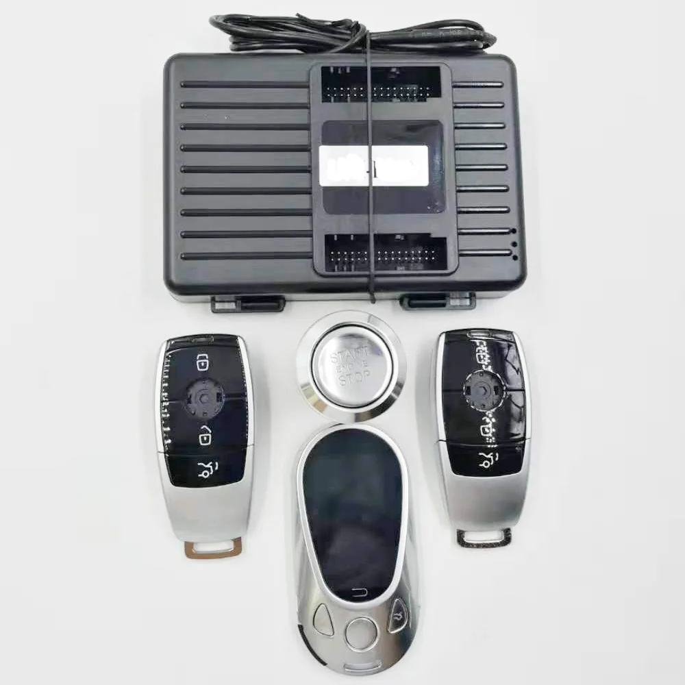 New Car Remote Start Stop Push Start Keyless Entry Keyless Go For Benz