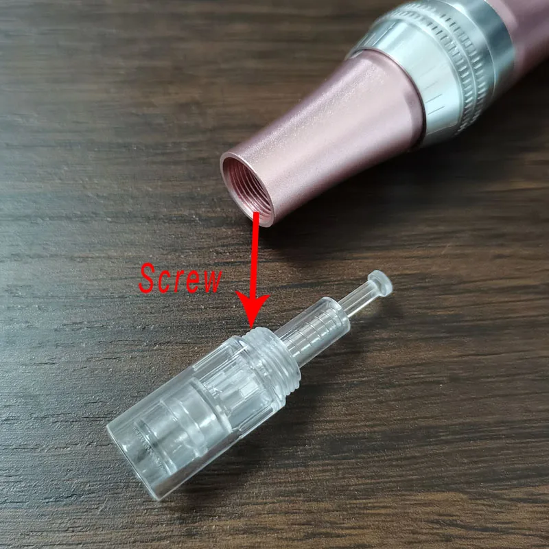 Microneedling Derma Pen 100/50/10pcs Needles Screw Slot Cartridge For Electric 9/ 12/ 24/ 36/ 42/ Nano Pin MTS Skin Care microneedling derma pen,microneedling needle cartridge,microneedling cartridge