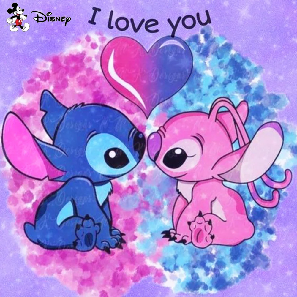 Disney - YOUさんLOVE Amazon.com: Disney Stitch & Angel Hey You're My Fav Love